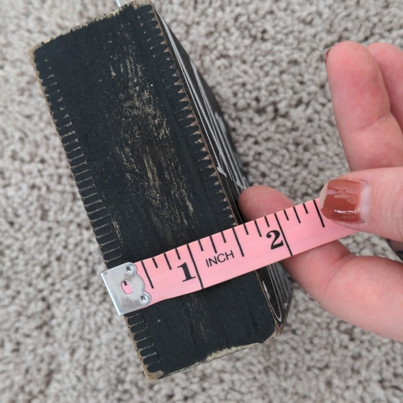 Mr. and Mrs. photo holder block - Picture 6 of 6